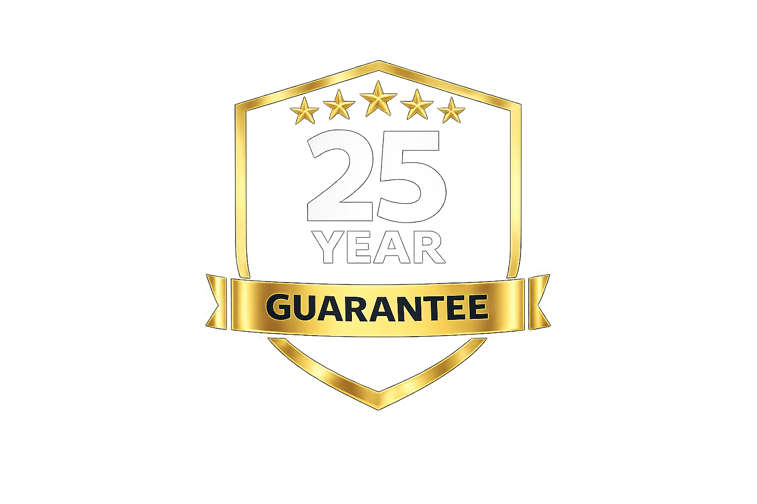 Up to 25 year guarantee